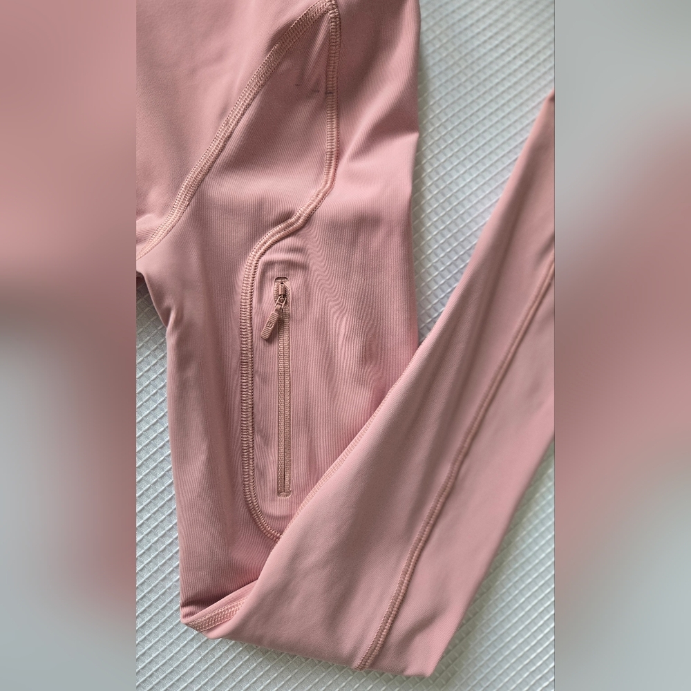 lululemon Break A Trail 1/2 Zip Pink Pastel Hooded Jacket - Picture 14 of 16